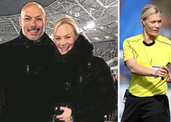 Former referee Howard Webb secretly marries long-term German partner Bibiana Steinhaus