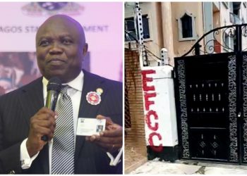 EFCC Seals Akinwunmi Ambode’s Mansion In Lagos