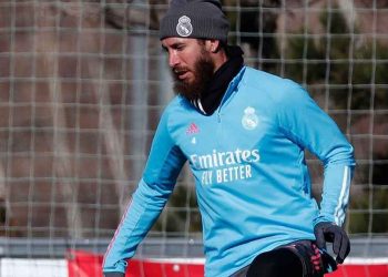 Huge boost as Ramos returns to training ahead UCL battle with Chelsea