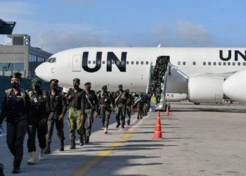114 Battle Ready Nigerian Policemen Arrive Somalia