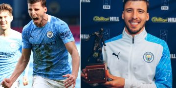 Ruben Dias voted FWA Footballer of the Year