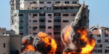 Israel Bombs Home Of Hamas’s Chief In Gaza  