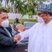 Buhari Holds Bilateral Talks with Libyan Leader in Abuja, Nigeria