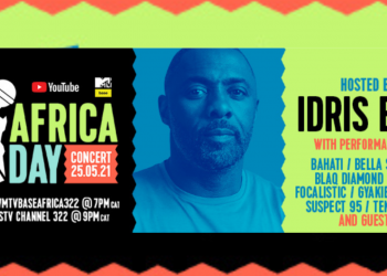 Angelique Kidjo, Fally Ipupa, Others Join Idris Elba In MTV Base, YouTube’s Africa Day Concert 2021