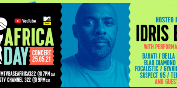Angelique Kidjo, Fally Ipupa, Others Join Idris Elba In MTV Base, YouTube’s Africa Day Concert 2021