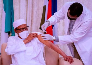 Nigerian President Receives Second Dose of COVID-19 Vaccine