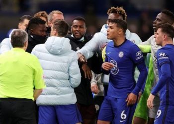 Chelsea and Leicester charged by English FA over on-field brawl