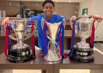 Oshoala benched as Barcelona complete treble with Copa de la Reina win