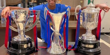 Oshoala benched as Barcelona complete treble with Copa de la Reina win