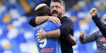 Osimhen pens emotional message to Gattuso after Napoli sacking