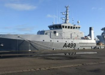 Nigerian Navy Receives Newly Acquired Hydrographic Survey Ship, NNS LANA