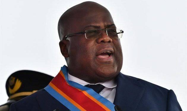 DR Congo's Leader Tshisekedi Announces Bid For Second Term In Crowded Presidential Race