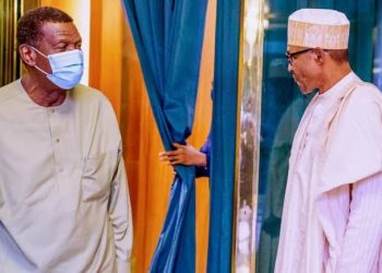 Buhari Grieves With Pastor Adeboye, RCCG