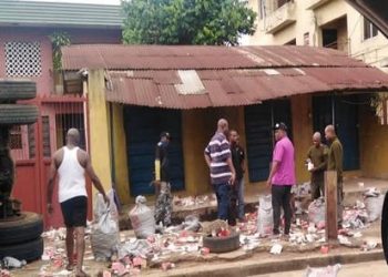 Fear In Onitsha As Truckload Of Live Bullets Falls
