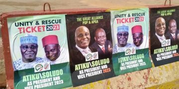 2023: Atiku Disowns Campaign Posters