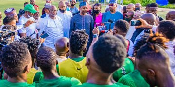 ‘Go and make us proud’  – Sports Minister, Dare charges home-based Eagles vs Mexico