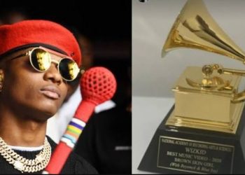 Wizkid’s Grammy Plaque Arrives Nigeria