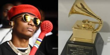 Wizkid’s Grammy Plaque Arrives Nigeria
