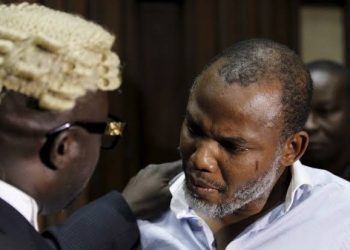 PHOTOS: Nnamdi Kanu Arrested, To Continue Trial At Federal High Court Abuja