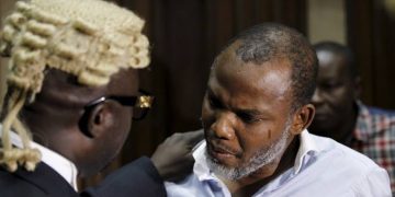 PHOTOS: Nnamdi Kanu Arrested, To Continue Trial At Federal High Court Abuja