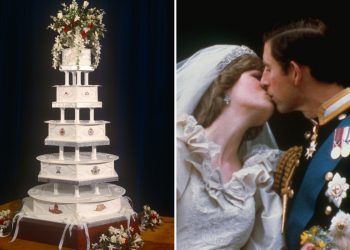 Slice Of Charles, Diana’s Wedding Cake To Be Auctioned 40 Years After