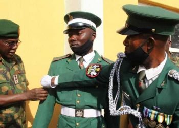 COAS Promotes Soldier For Accomplishing Tasks Above His Rank