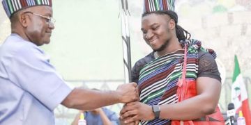 Nigerian Idol: Ortom Decorates Francis Atela Youth Ambassador