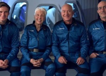 World’s richest man Jeff Bezos rockets to space today