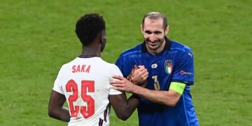 Chiellini credits ‘Kiricocho’ for Saka’s penalty miss
