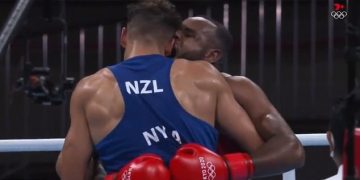 Nyika Escapes Ear Bite During Olympic Bout Wth Morocco’s Baalla