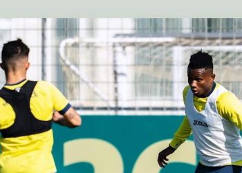 Injured Chukwueze resumes training ahead of Super Cup clash with Chelsea