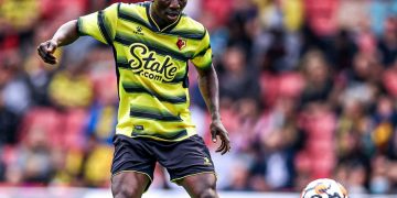 Dennis, Etebo’s Jersey Numbers Revealed, As Watford Battle Aston Villa In EPL Opener