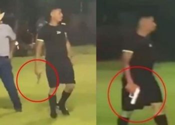 Referee Pulls Out Gun For Self Defense After Controversial Penalty Call