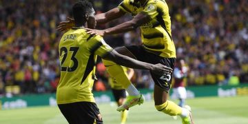 Watford vs Aston Villa: Emmanuel Dennis Scores, Bags Assist On EPL Debut