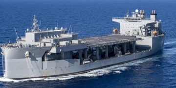U.S Navy Ship Arrives Nigeria to Combat Piracy In Gulf of Guinea