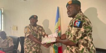 Maj.-Gen Abdul Khalifah Ibrahim Takes Over Command Of MNJTF