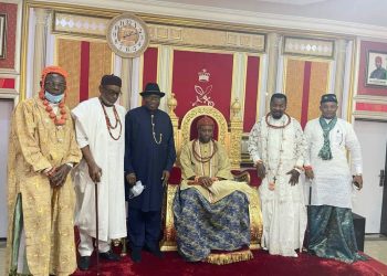 Goodluck Jonathan Pays Homage To Olu Of Warri