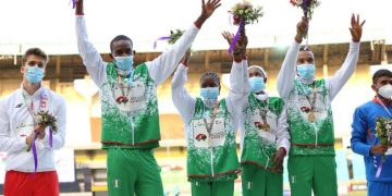 We Must Monitor, Encourage Them – Sports Minister Hails Nigeria’s Relay Team On Historic Win