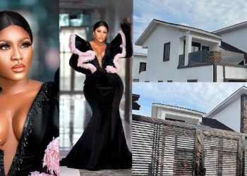 “Only Actresses Dey Buy Cars, Houses” Reactions Trail Destiny Etiko’s New Mansion