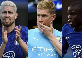De Bruyne, Kante, Jorginho Nominated For UEFA Player Award