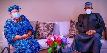 UNGA: Buhari, Okonjo-Iweala Discuss Vaccines, Initiatives For Nigeria, Africa