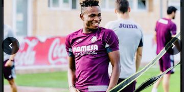 UCL: Villarreal Receives Chukwueze Boost Ahead Of United Clash