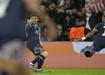 Maiden Champions League Goal For PSG Delights Messi