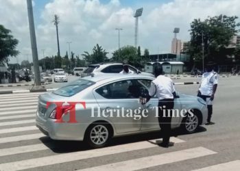 How Nigeria’s Vehicle Inspection Body Constitute Nuisance In Front Of Presidential Villa And Abuja Environs
