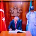 Nigeria, Turkey Sign MoU On Energy, Hydrocarbon, Defence, Others