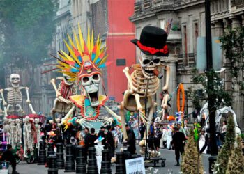 Mexico City Prepares For ‘Day Of The Dead Parade’