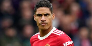 Huge Boost For United, As Varane Returns To Training Ahead Of Spurs Clash