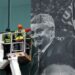Manchester United Tear Down Giant Solskjaer Mural At Old Trafford After Sack