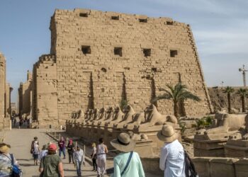 Egypt Unveils Renovated 'Avenue Of The Sphinxes' In Luxor