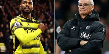 Ranieri Reacts To Emmanuel Dennis’ ‘Disrespected’ AFCON claims